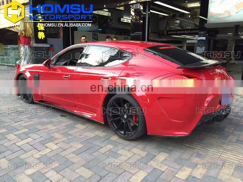 Auto parts M design style carbon fiber FRP full set bumper body kit for porsch-e panamer-a 971 2014+