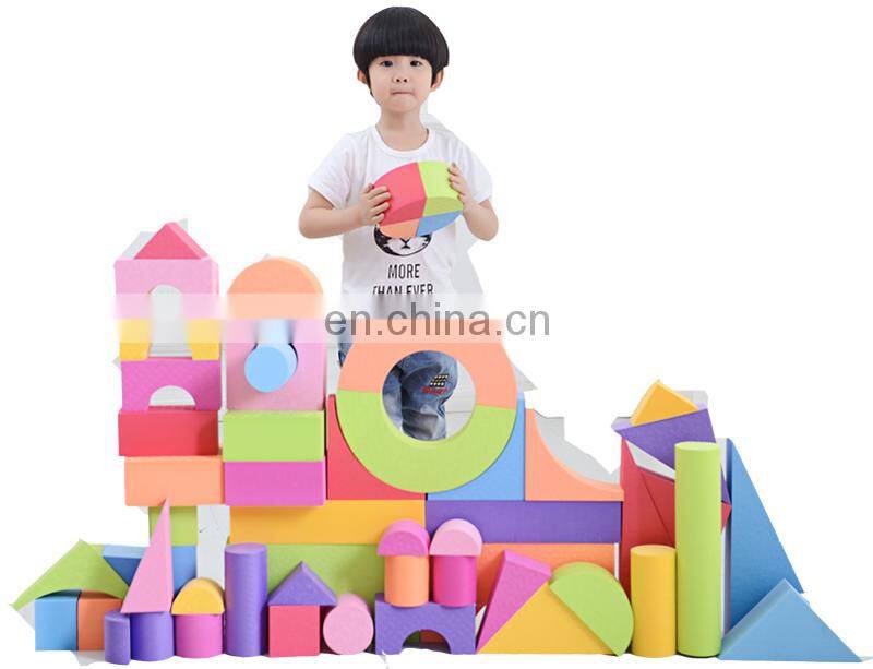 Melorssoft high density foam EVA Construction Toy building blocks toys for kids Factory