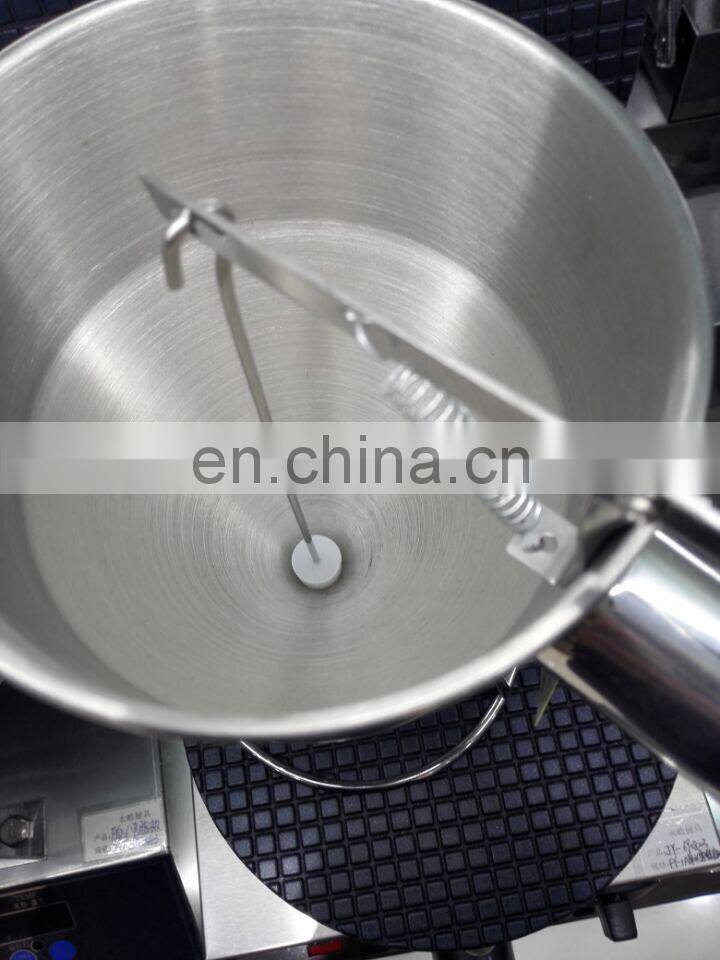 Hot Sale Products Waffle Butter Dispenser Small Metal Stainless Steel Conical Funnel With Rack