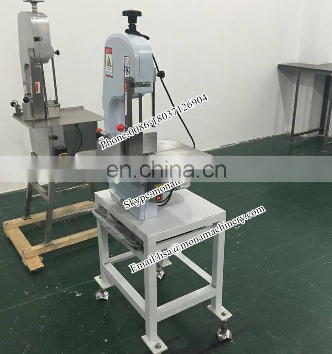 Frozen mutton beef pig fish meat cutting bone saw machine