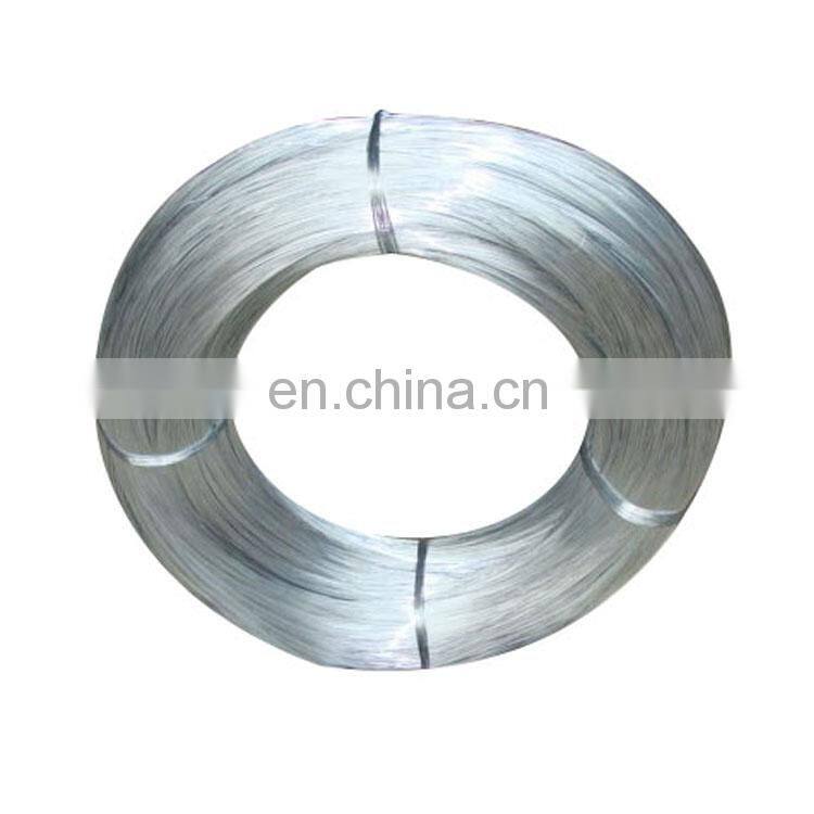China manufacturer customized thin galvanized iron wire factory