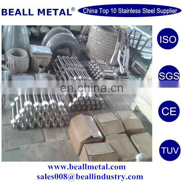 best quality monel K500 MONEL 400 full threaded Bolt With TWO Heavy Hex Nuts