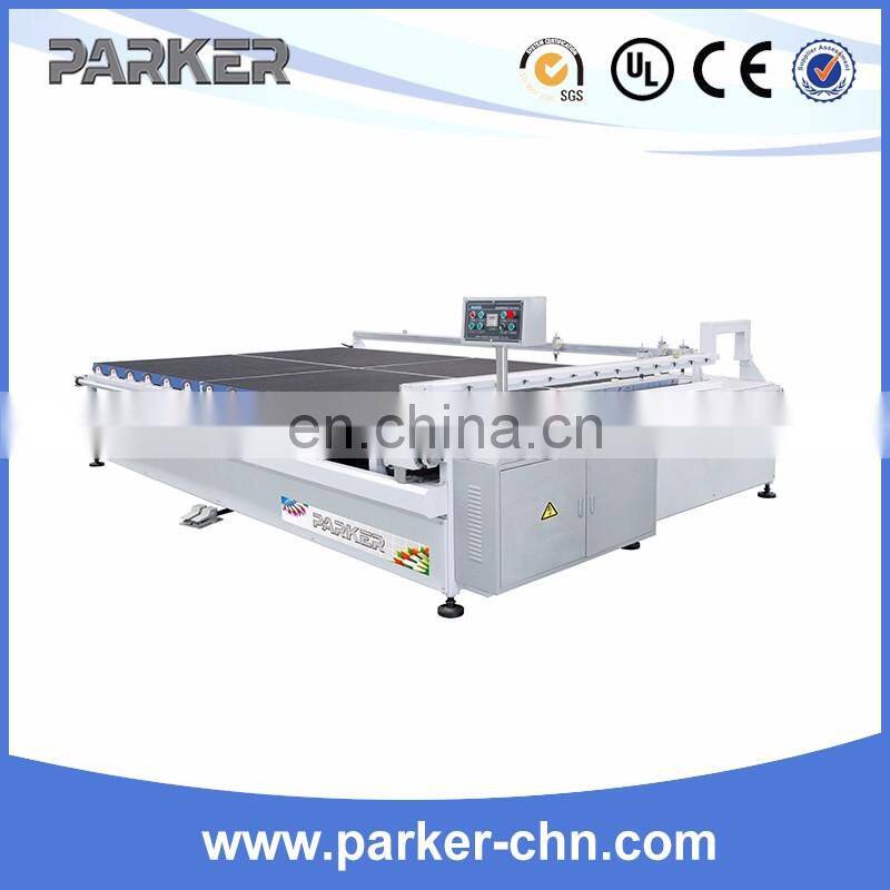 automatic cnc glass cutting machine for double glass loading and cutting and breaking
