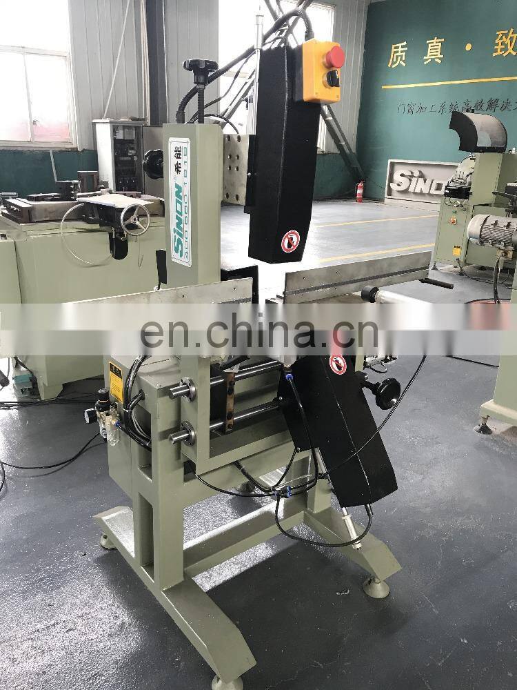 Three Heads UPVC Window Frame Water Hole Milling Machine