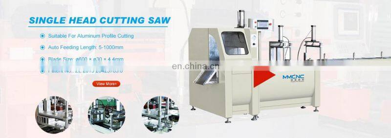 CNC Aluminum Window Door Corner Connector Heavy Duty Cutting Saw for 90 Degree Cutting