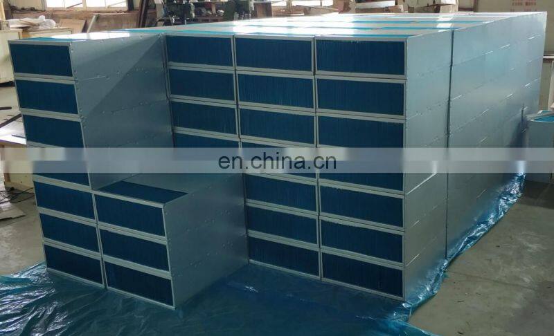 quality certified outdoor air to air telecom cabinet heat exchanger