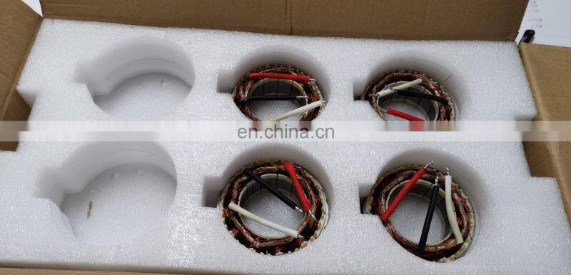 Smaller type brushless dc motor 80mm 12 slots 8 poles winding generator stator core for electrical machine