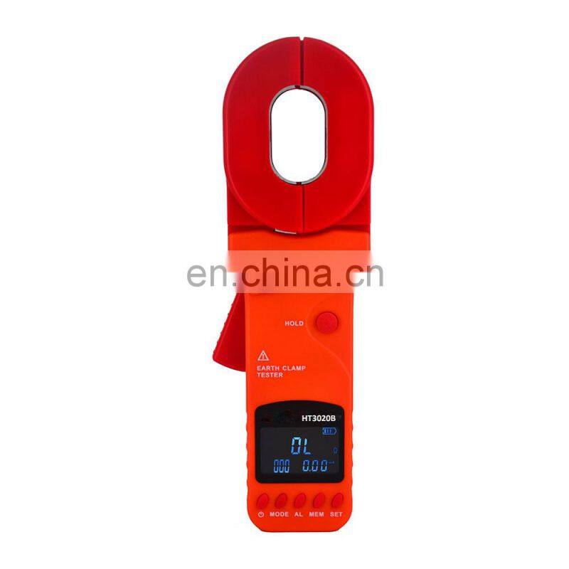 Multifunction Clamp Ground Resistance Tester Loop Resistance Test Leakage Current Test