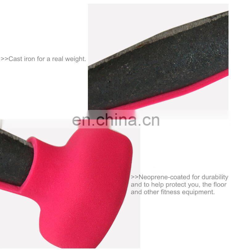 Gym Exercise Multi Weight Size & Color Neoprene Dumbbell Set