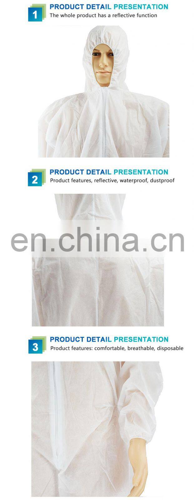 Work Wear Overalls Workwear Shirt Disposable Protection Coverall Suit