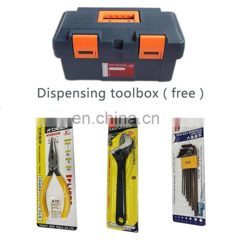 three axis four head dispensing machine and glue machine robot
