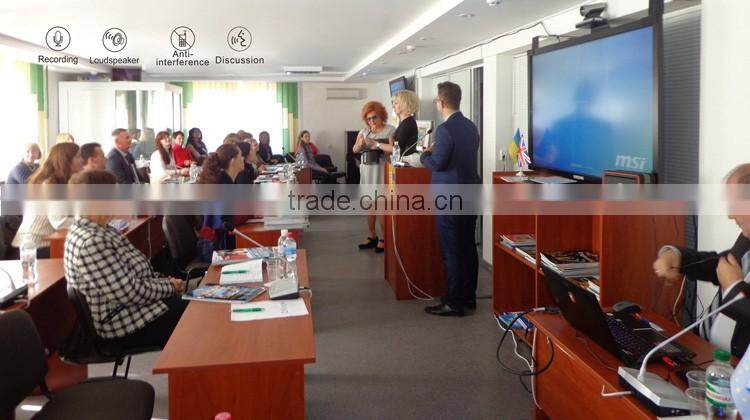 YC822C/D -- digital wired conference discussion system with loudspeaker