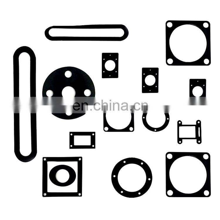 Customized Rubber Square Gasket made by heat resistant material NBR HNBR FKM VMQ EPDM FFKM from China Supplier