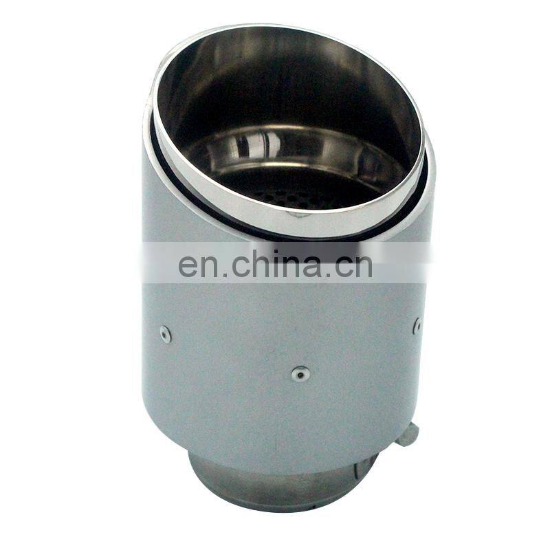 7023A 1 PCS Multi Size Car Exhaust Tips with Glossy Carbon Exhaust Muffler End Pipes