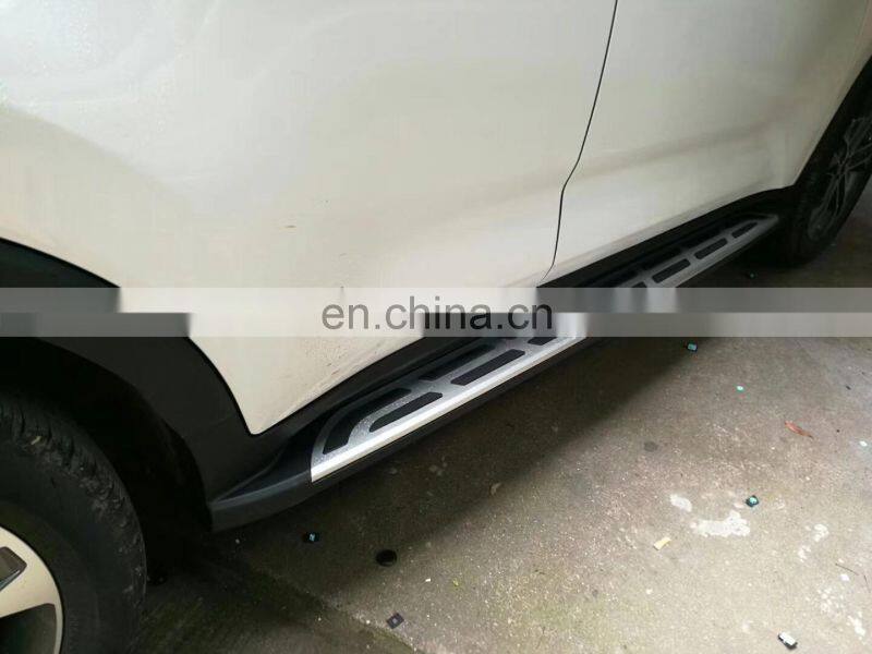 Top quality Aluminum running board for 2018 KIA SportageR auto side step for car foot pedals