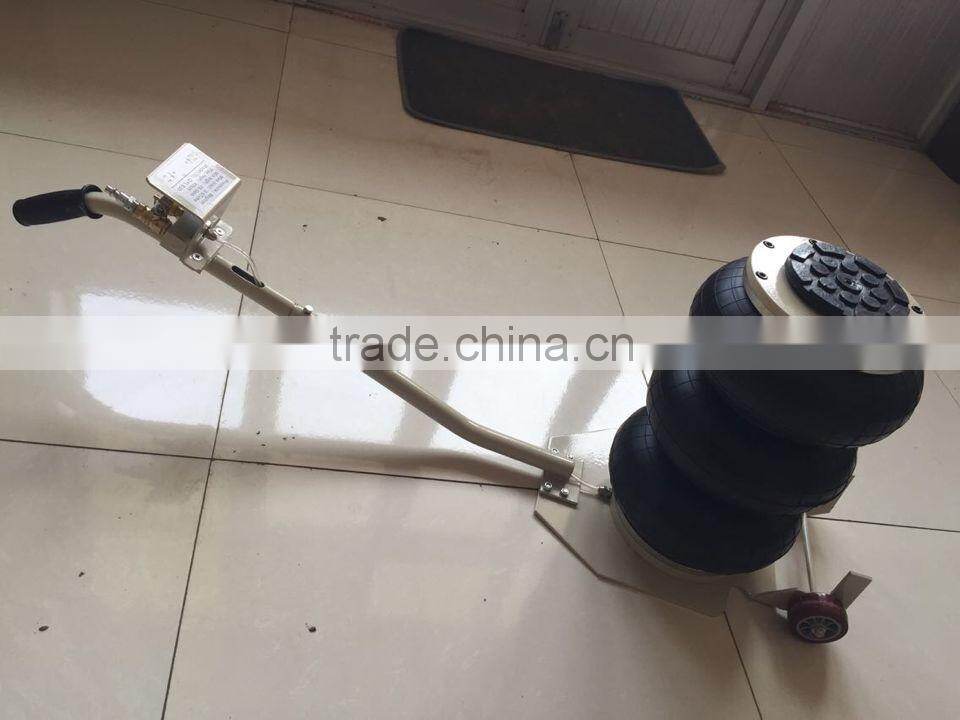 Truck air jack/air bag jack