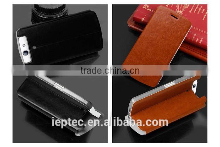 MOFi RUI Series Leather Flip Case Cover for OPPO N1 Mini N5117 N5110, Cell Phone Back Cover for OPPO N1 Mini