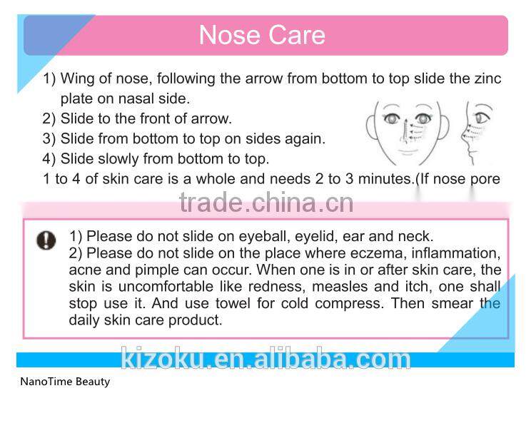 Newest new design ultrasonic beauty health Facial Massger instrument & Personal Shovel Skin Device