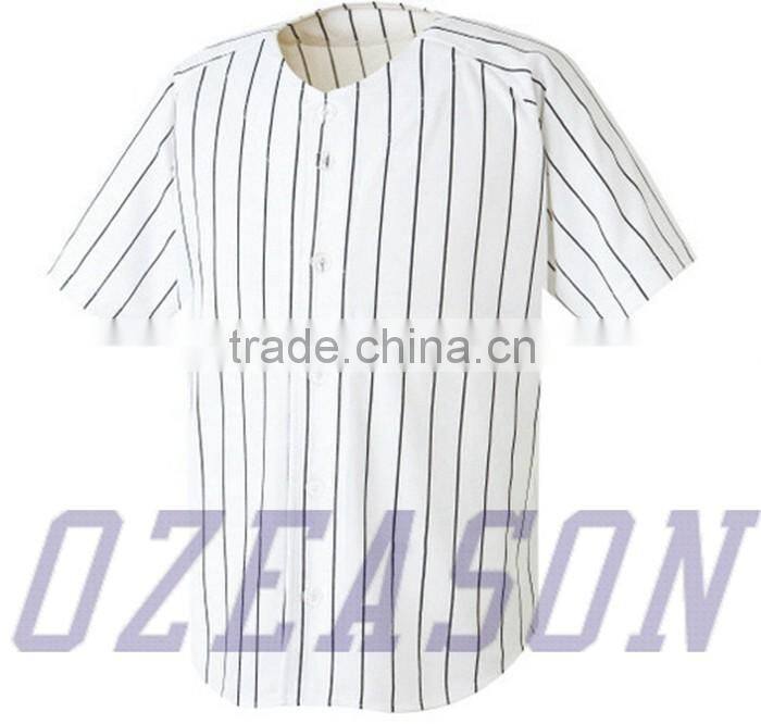 Pinstripe Baseball T Shirt,Cheap Wholesale Plain Baseball Jerseys