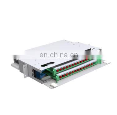 2U rack mount 24 core Fiber Distribution Frame 24 port odf price litech odf fiber optic patch panel odf