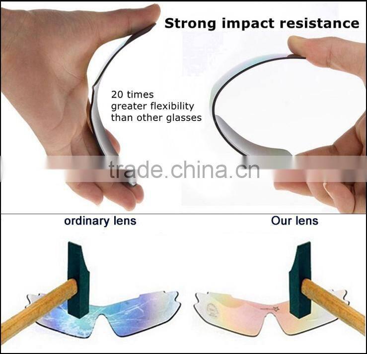 2015 High quality fashion clear lens extreme sport myopia eyewear