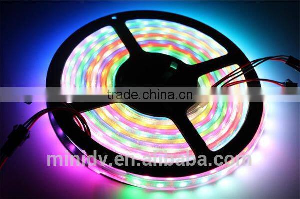 5050 SMD 30/60LED/M RGB Full Color Dream Color WS2812 LED Strip Light with IP67 Waterproof Tube