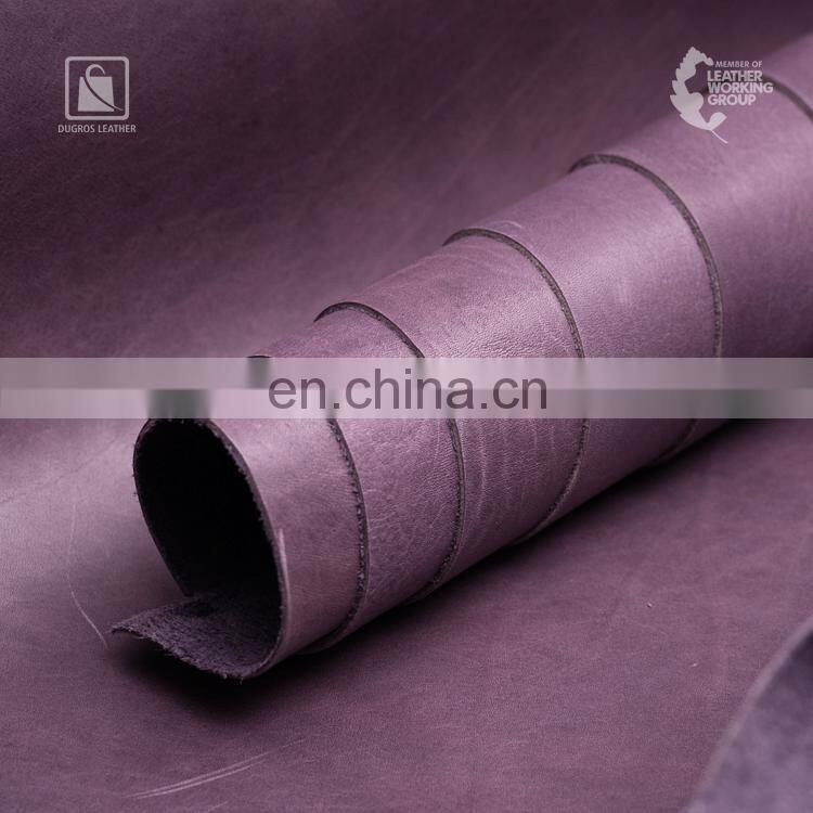 Factory Direct Selling 12 sqft Size Full Grain Vegetable Tanned Genuine Leather Manufacturer