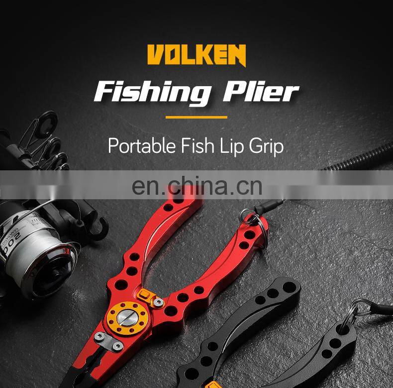 New outdoor fishing tools high quality fishing tongs aeronautical aluminum with lock position