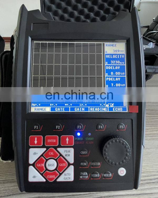 Portable digital ultrasonic flaw detector Metal leak detector meter