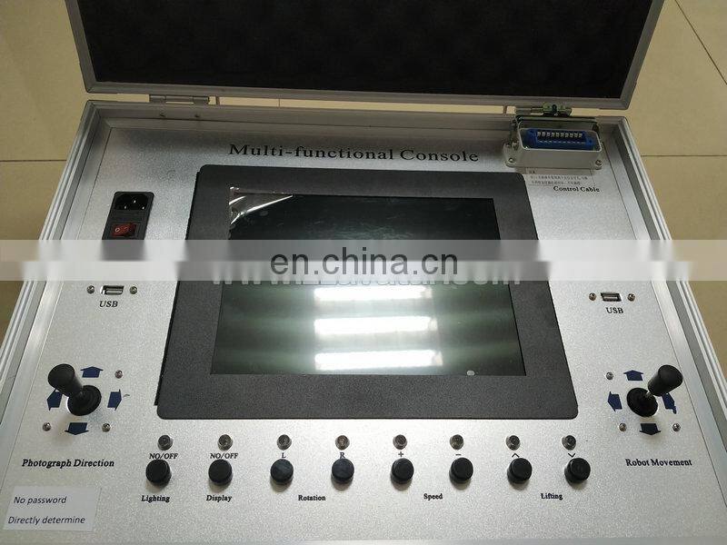 Kitchen grease ventilation robotic duct cleaning machine