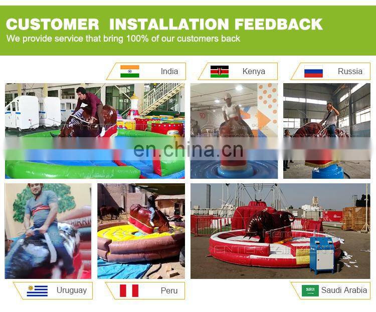 Amusement Park Fun Game Electric Mechanical Rodeo Bull Rides For Sale