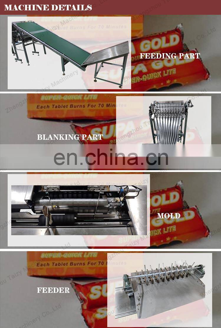 Automatic Bar Soap Packing Sachet Shisha Charcoal Tablet Packaging Machine