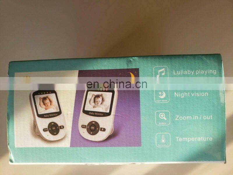 Wireless LCD Audio Video Baby Monitor SM24 Radio Nanny Music Intercom IR Portable Baby Camera Baby Walkie Talkie Babysitter