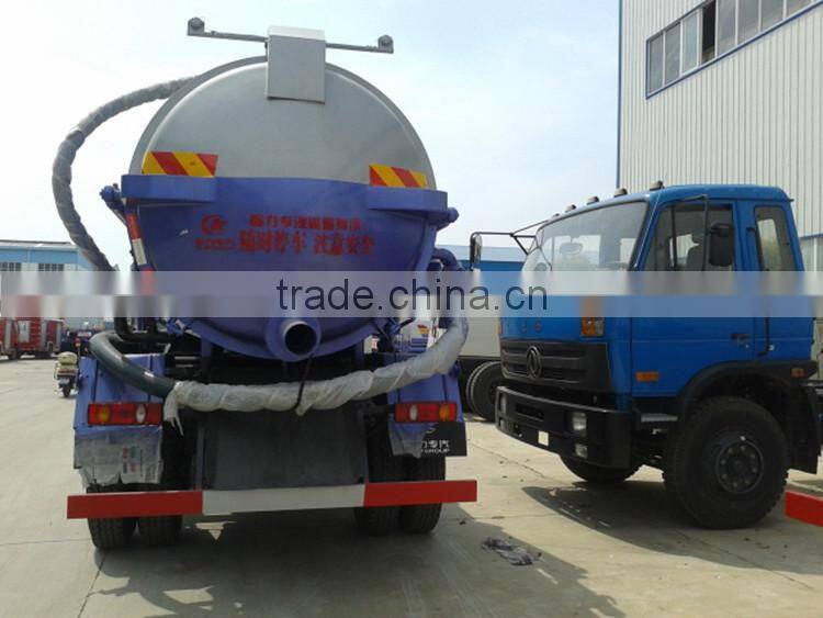 2015 Euro IV 6m3 sewer cleaning vehicle, dongfeng suction truck