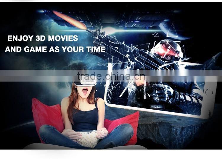 2016 Google cardboard VR BOX II 2.0 Version Virtual Reality 3D VR Glasses with Bluetooth Game Controller