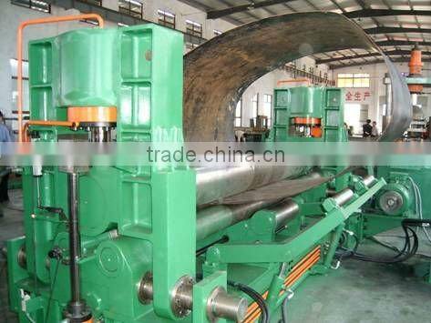 CNC 3 roller plate bending machine/ 3 roller plate rolling machine