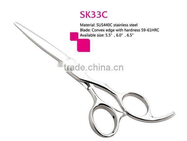 Razorline SK32 SUS440C Stainless Steel Convex Edge Barber Scissor