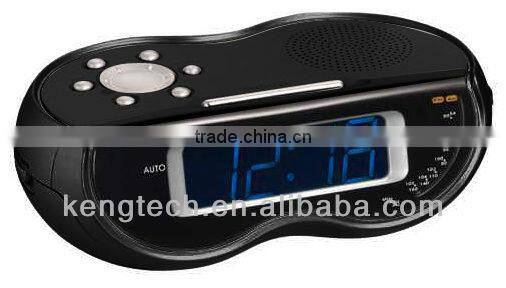 0.9" Alarm Clock Analogue Radio