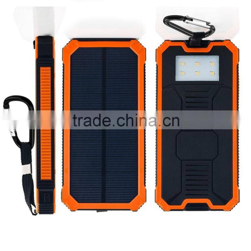 Best quality latest candy colors wallet power bank 20000mah