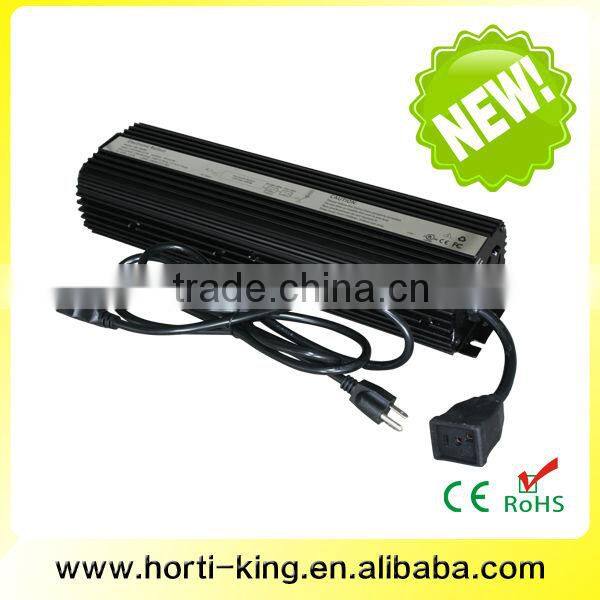 Hydroponics Double Ended HPS With DE Easy Wing Reflector Grow Light Kit 1000W