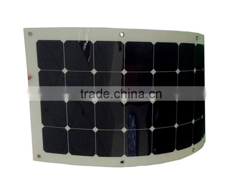 High Efficiency flexible solar panel manufacturer 200W for 10 years with CE and Rohs