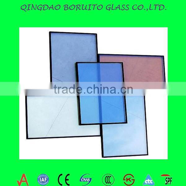 High quality soundproof heat insulated hollow glass price for decoration