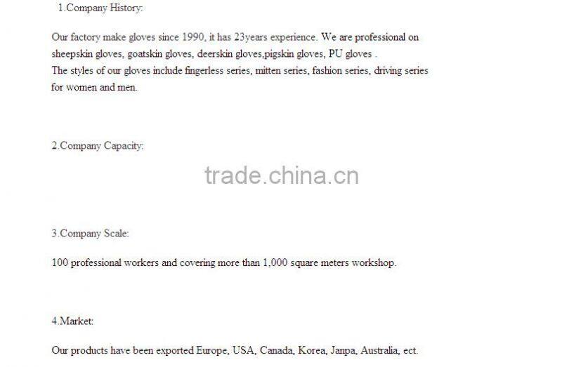 Basic and classic ladies Red sheep suede gloves with black button