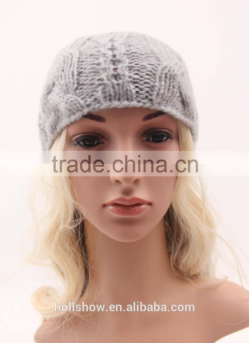 2015 Winter Newest Fahion Women Knitting Acrylic Cotton Headband