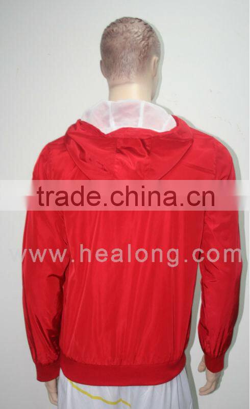 Cheap Custom Made Jacket Outdoor Waterproof Red Jacket 2013 Hot Sale