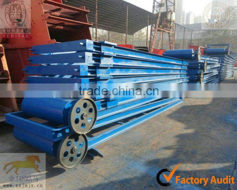 crushing & mineral processing plant motorized pulley Conveyor Belting equipment