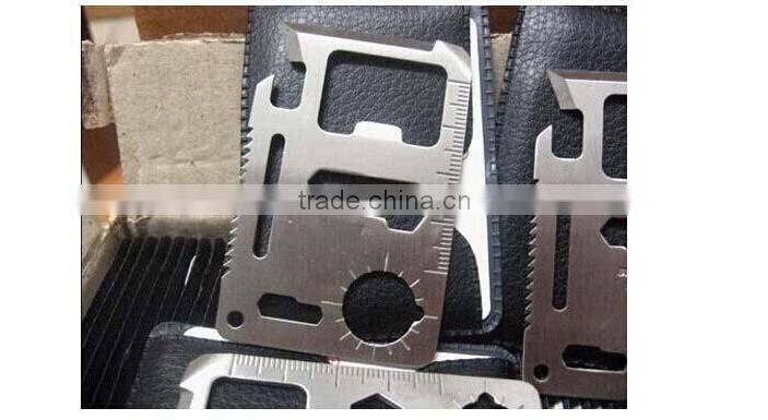 Multi-function Saber Card Tool Card Tool Outdoor Camping Universal Life Saving Card