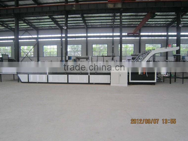 Adsorption Semi-auto Flute Laminator Machine
