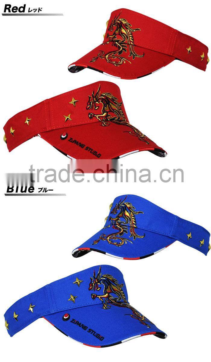 Newest high quality fashion uv protection sun visor cap