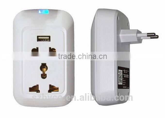 Tablet smartphone control/high property wireless wifi smart plug